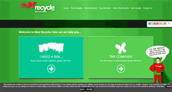 Desktop Screenshot of maxrecycle.com